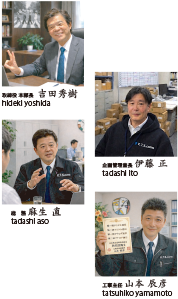 取締役営業部長　吉田　秀樹
